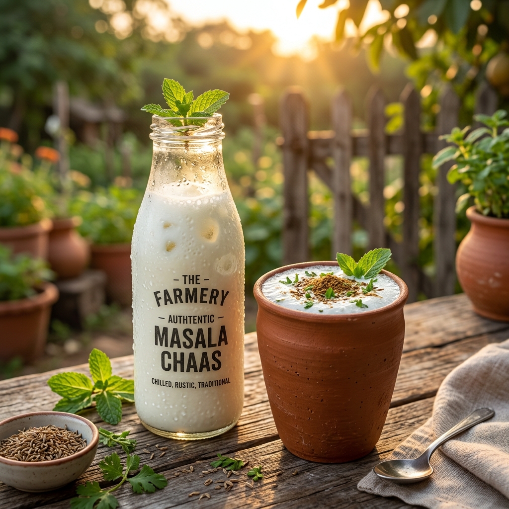 Masala Buttermilk (Chaas 300ml)